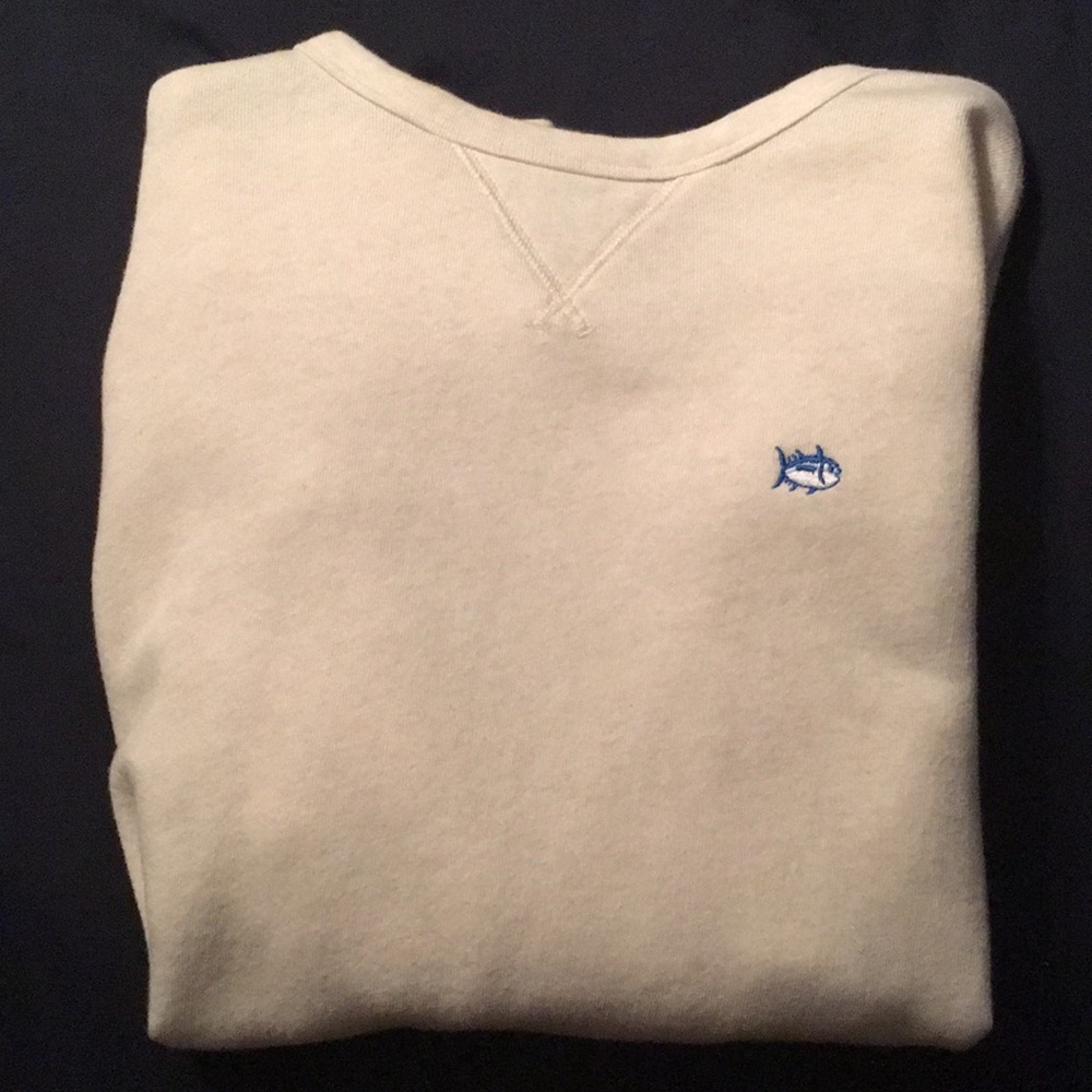 Southern Tide Cream Sweater (Brand New, Size M)